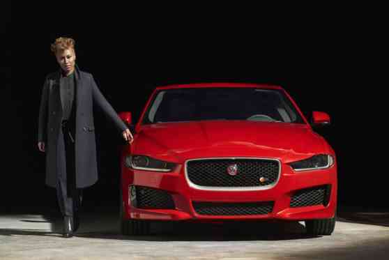 Jaguar reveals front design of XE sports sedan image