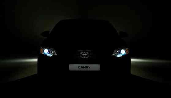 Moscow 2014 Preview: Toyota Camry 2015 facelift teased image