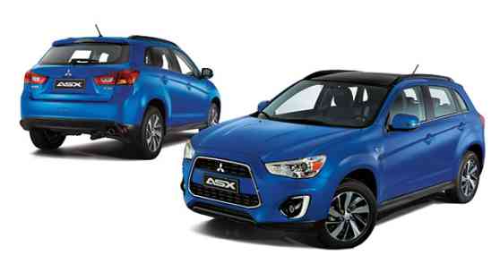 Mitsubishi ASX updated for 2015, GSR trim gets panoramic roof image