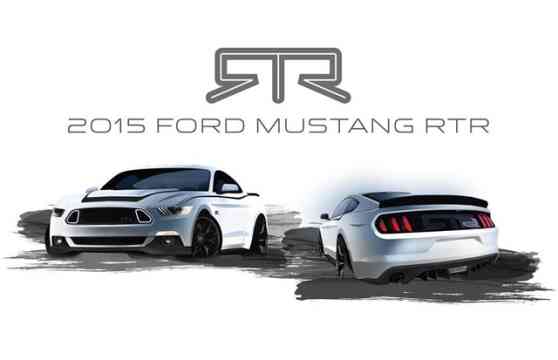 2015 Ford Mustang RTR teased before January debut image