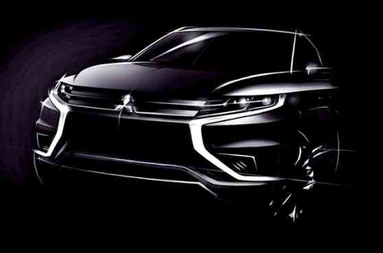 Paris 2014 Preview: Mitsubishi teases Outlander PHEV-S Concept image