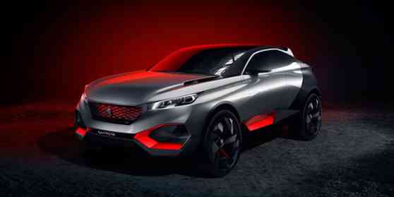 Paris 2014 Preview: Peugeot Quartz concept rendered images revealed image