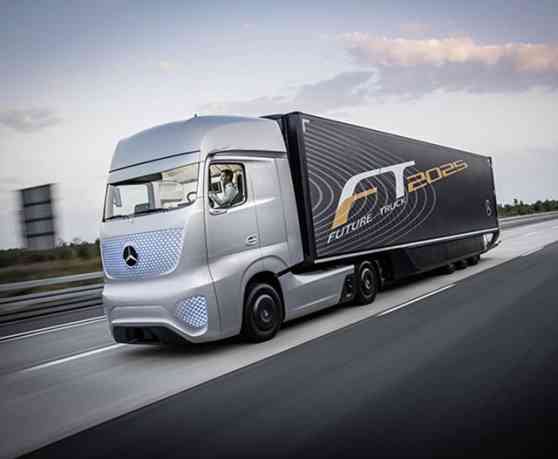 Mercedes releases details autonomous drive-capable Future Truck 2025 image