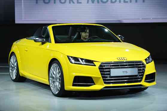 Paris 2014: Audi reveals drop top TT Roadster image