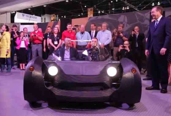 Local Motors reveals world's first 3D-printed car image