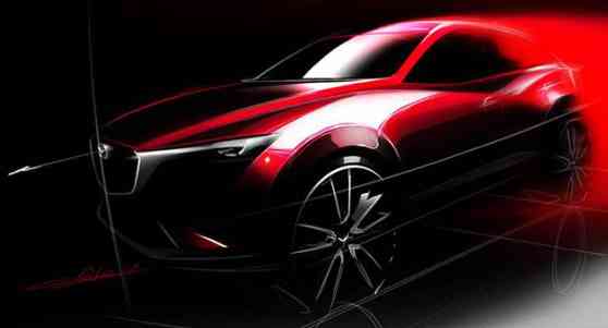 Los Angeles 2014 Preview: Mazda teases the CX-3 image