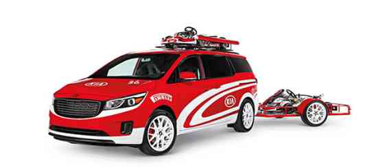 SEMA 2014 Preview: Kia unveils Ultimate Karting Sedona image