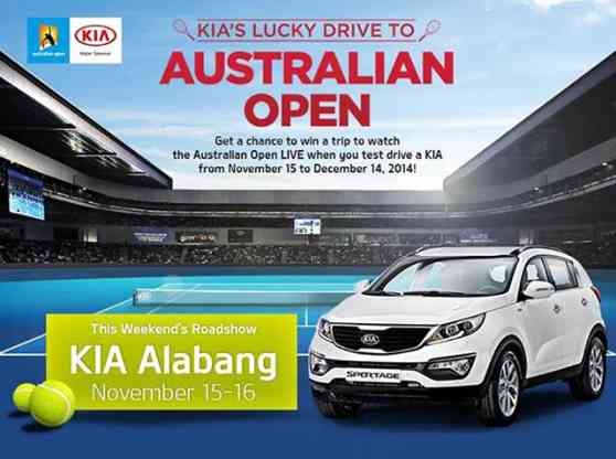 Get a chance to watch the Australian Open 2015 with Kia image