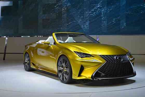 Los Angeles 2014: Lexus unveils the drop-top LF-C2 concept image