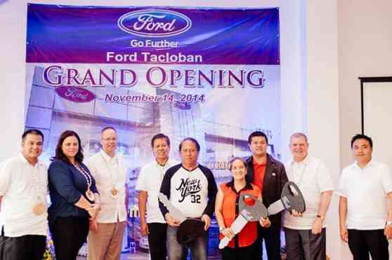 Ford PH reopens Tacloban dealership, to expand in Ormoc by 2015 image