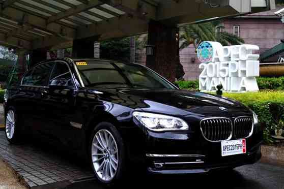 BMW PH is 2015 APEC exclusive vehicle provider image