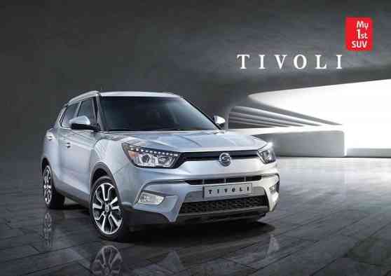 First images of 2015 Ssangyong Tivoli crossover revealed image