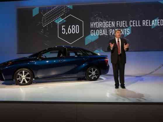 Toyota gives Hydrogen and Fuel Cell technology to the world image
