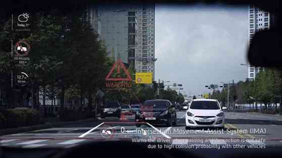 CES 2015: Hyundai to reveal Augmented Reality HUD, Hyundai Cockpit Concept image