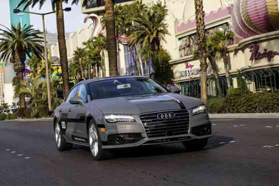 Audi A7 concept drives itself 901 km to CES 2015 image