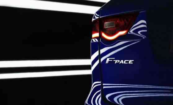 2016 Jaguar F-Pace crossover teased image