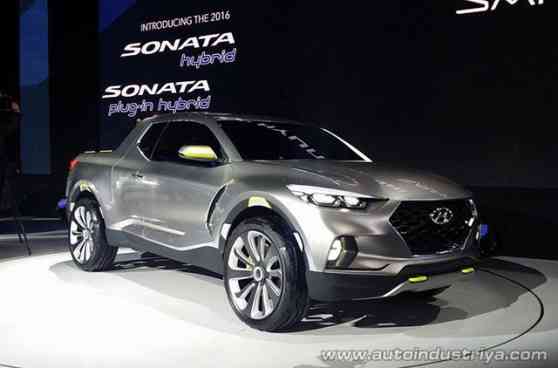 NAIAS 2015: Hyundai unwraps Santa Cruz Crossover Truck Concept image