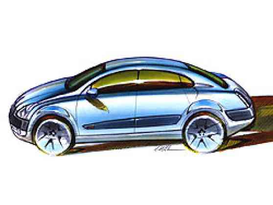First official sketches of 2006 Kia Rio released image