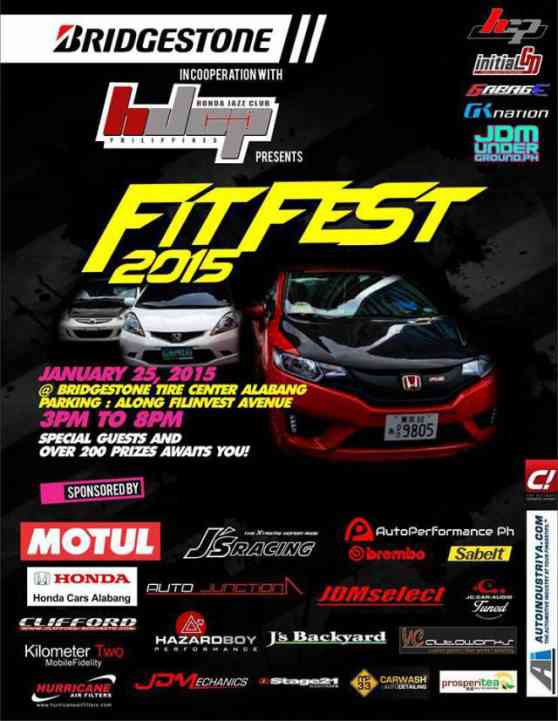Honda Jazz Club of the Philippines to host 2015 FitFest image
