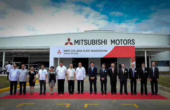 Mitsubishi PH inaugurates new plant in Santa Rosa, Laguna image
