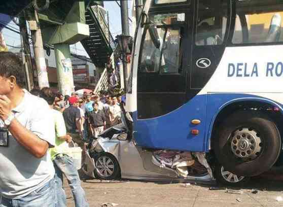 LTFRB suspends firm of bus that crushed Vios on EDSA image