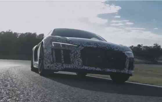Audi releases test footage of next generation R8 prototype image