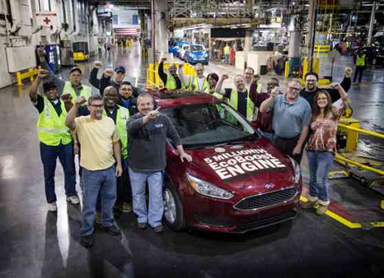 Ford produces 5 millionth EcoBoost powered car image