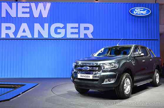 Ford holds global reveal of updated 2015 Ranger pick-up image