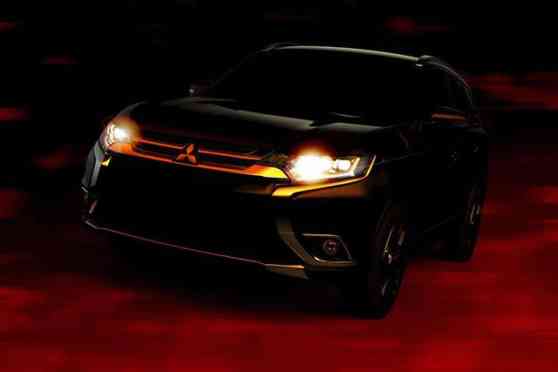 New York 2015 Preview: Mitsubishi to release refreshed Outlander image