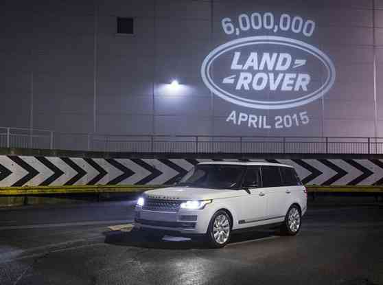 Shanghai 2015: Six-millionth Land Rover is a special edition Range Rover  image