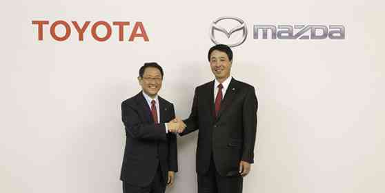 Toyota and Mazda announce long term partnership Toyota and Mazda announce long term partnership image