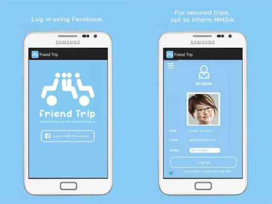 MMDA launches carpool app Friend Trip image