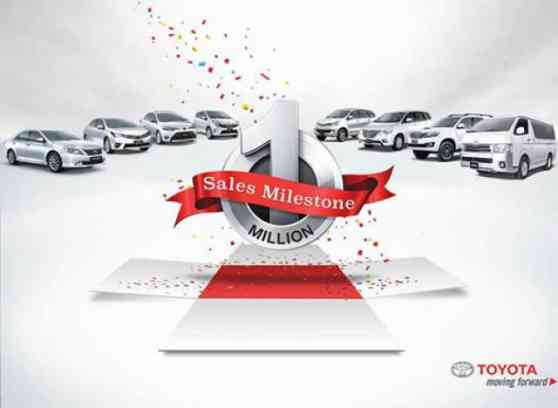 Toyota PH sets 1M vehicle sales milestone image