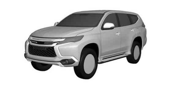 LEAKED: 2016 Mitsubishi Montero Sport patent images image