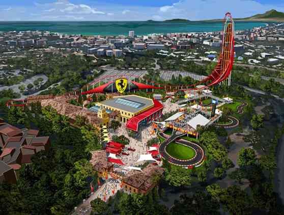 Construction of Ferrari Land begins image