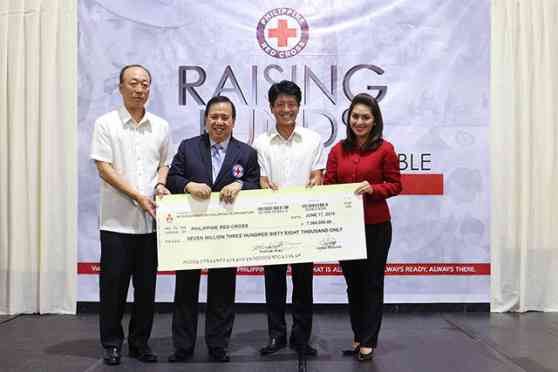 Mitsubishi PH donates PhP 7.3M to Philippine Red Cross image