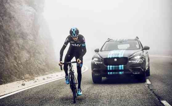 Prototype Jaguar F-Pace to debut in 2015 Tour De France image