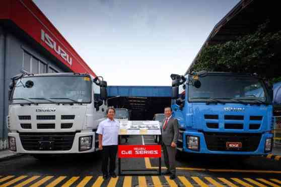 Isuzu PH showcases new heavy-duty trucks in Laguna plant image
