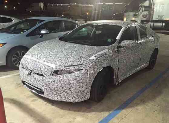 Spied: Are you the next-generation Honda Civic? image