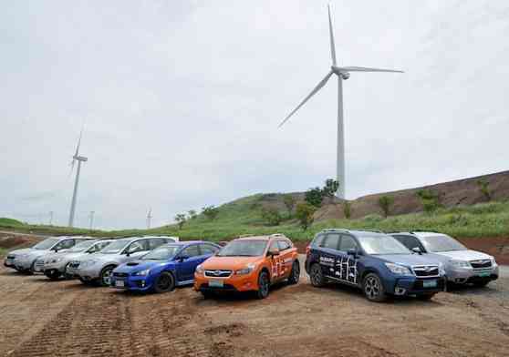 Subaru PH treats their customers to a unique wind farm roadtrip image