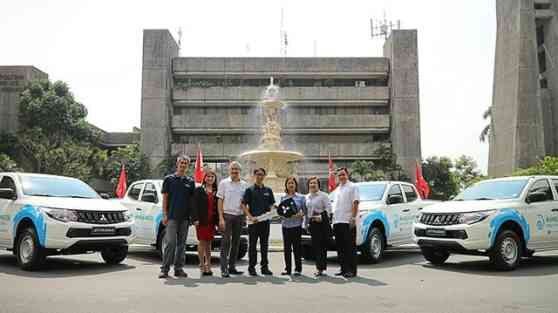 Mitsubishi PH turns over fleet of all-new Strada pickups to Manila Water image