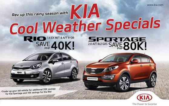 Kia PH offers special discount for Rio, Sportage image