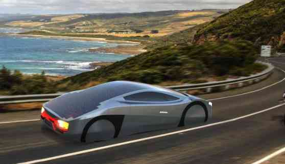 Sports car that can run on sunlight to debut at 2015 SEMA image