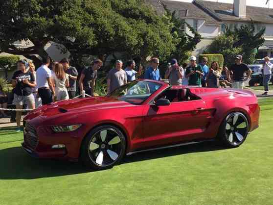 Galpin Rocket Mustang Speedster debuts in Pebble Beach image