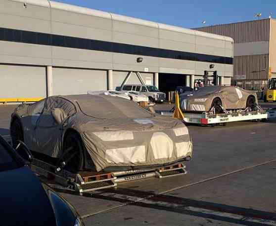 Spied: Bugatti Veyron successor spied at LAX image