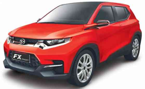 GIIAS 2015: Daihatsu reveals FX small crossover concept image