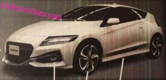Leaked: Are you the facelifted Honda CR-Z? image
