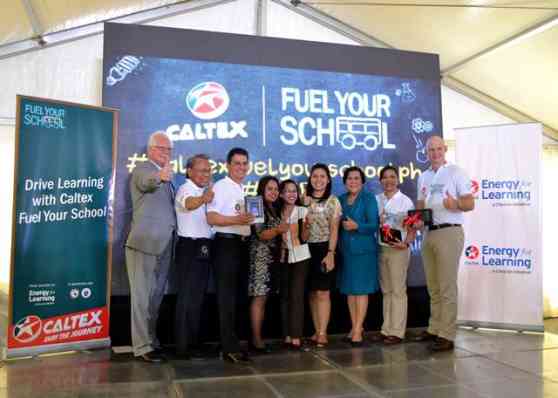 Caltex donates STEM teaching tools to public high schools image