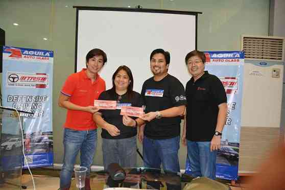 Aguila Auto Glass extends partnership with Tuason Racing School image