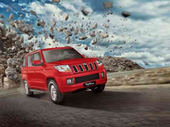 Battle tank inspired Mahindra TUV300 launched in India image